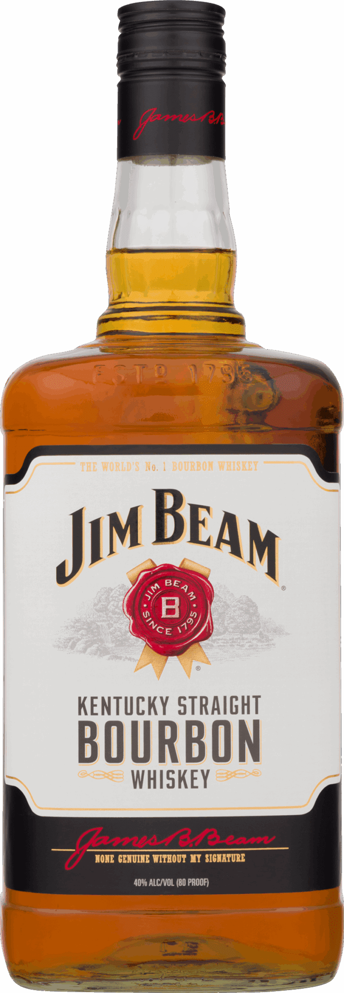 Jim Beam Bourbon Whiskey 80* - 1.75l | Colonial Spirits