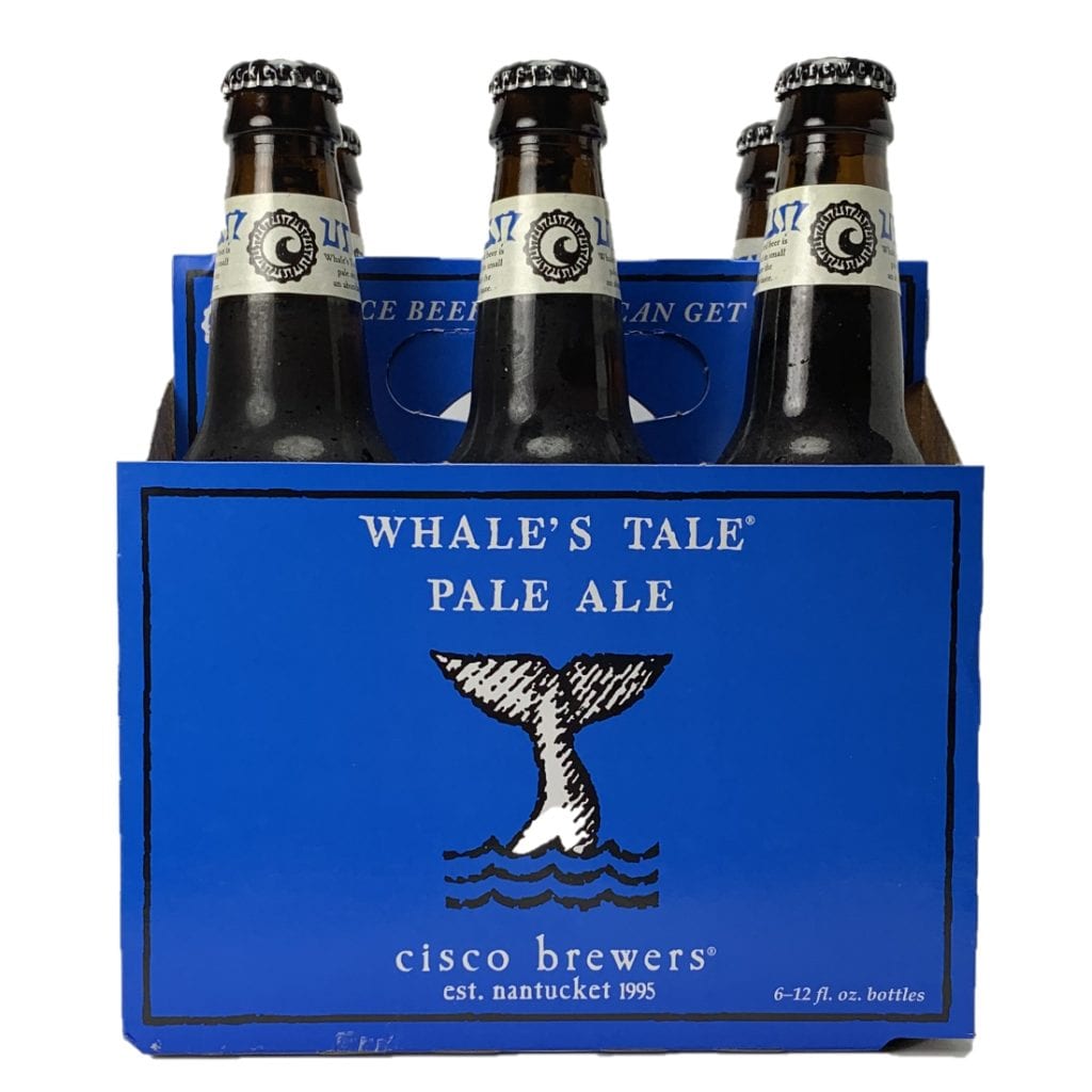 Cisco Brewing Co. Whale's Tale Pale Ale 6 Pack Colonial Spirits