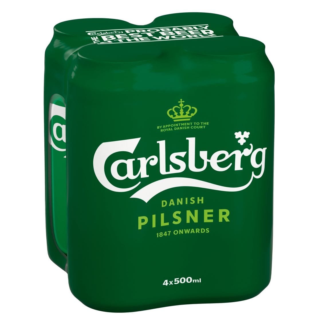 Carlsberg 4-pack Cans | Colonial Spirits