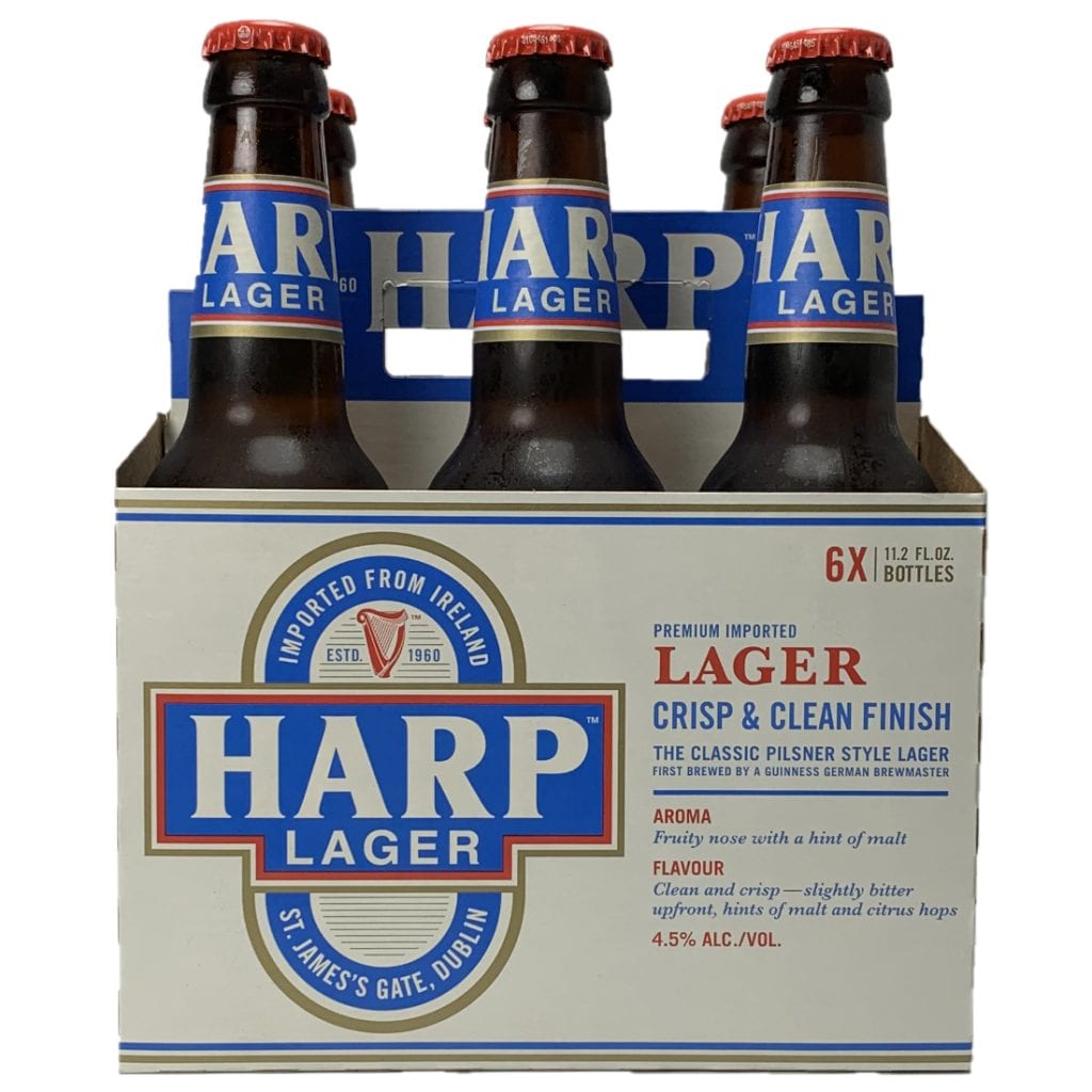 Harp By Guinness Lager 6 Pack Colonial Spirits