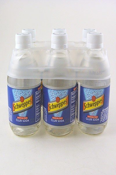 Lleva a domicilio el Six Pack de Schweppes Soda de 400 ml.