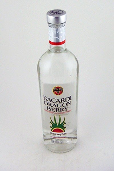 dragon berry bacardi cranberry juice