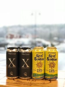 All of the trees may be covered with ice but you can brighten your Spirits with some Sip of Sunshine! Or, you could also warm up with this new X Imperial Stout from Mayflower, the choice is yours...