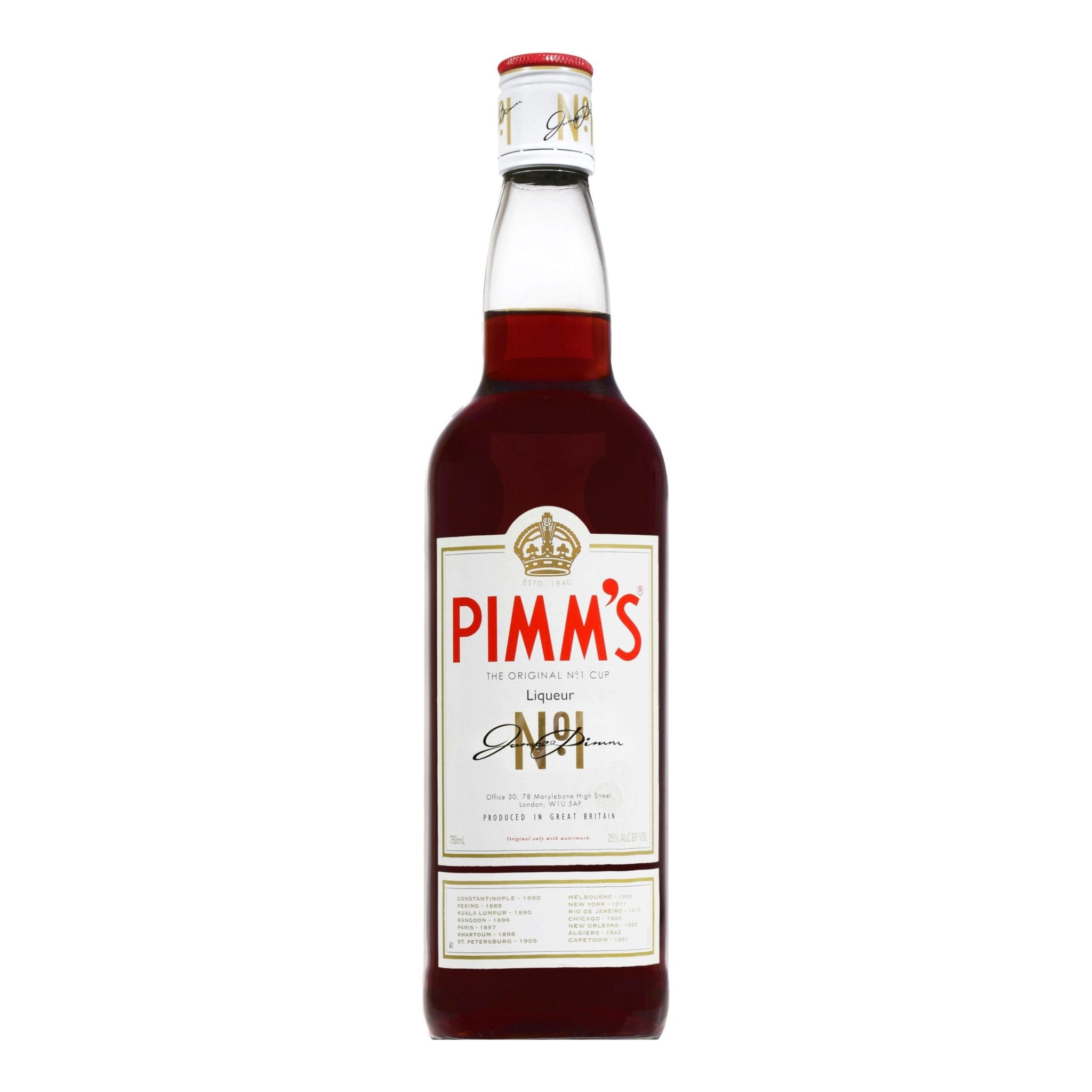 - 1 750ml Spirits | Pimms Colonial No.