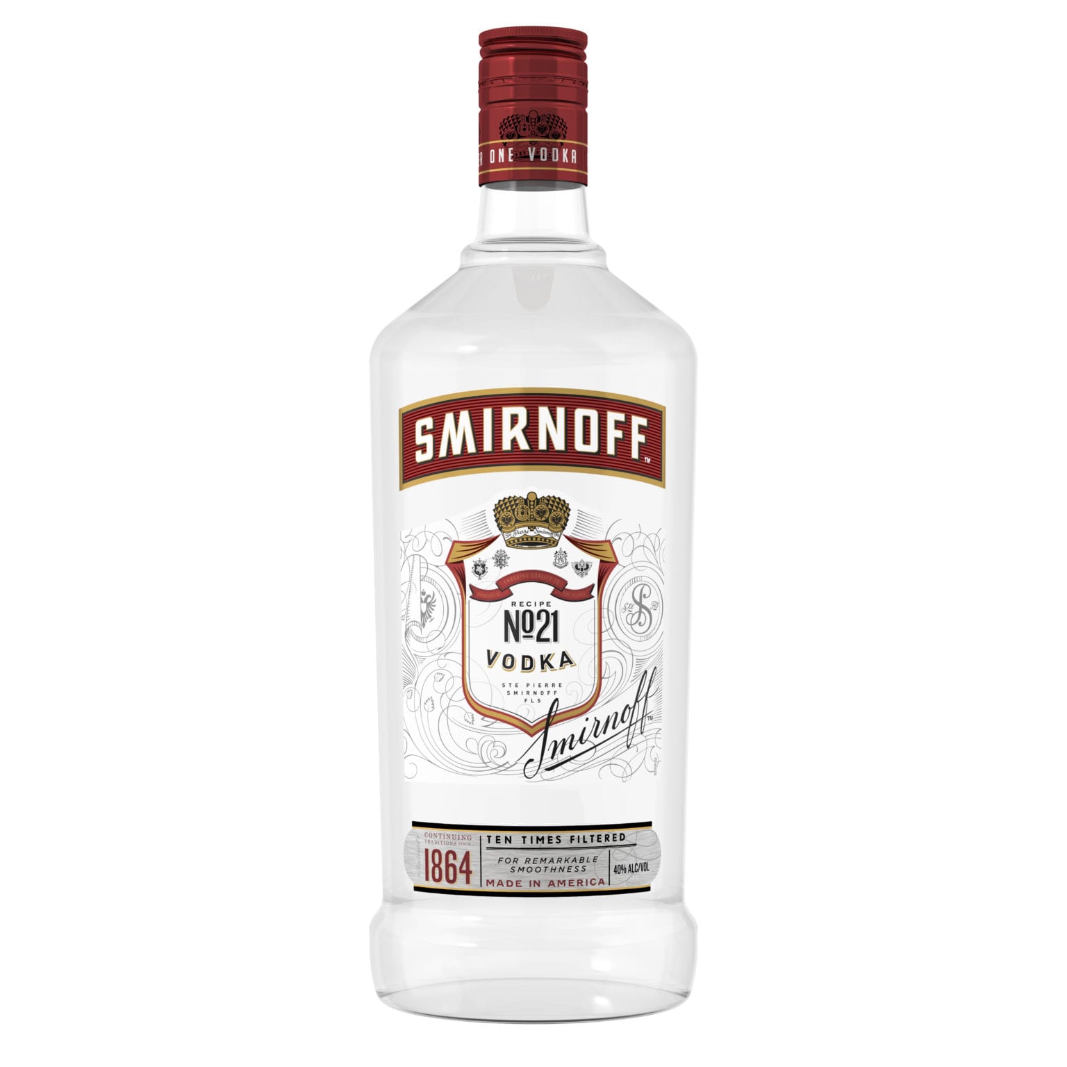 Smirnoff 100 Proof Vodka 750 mL Bottle