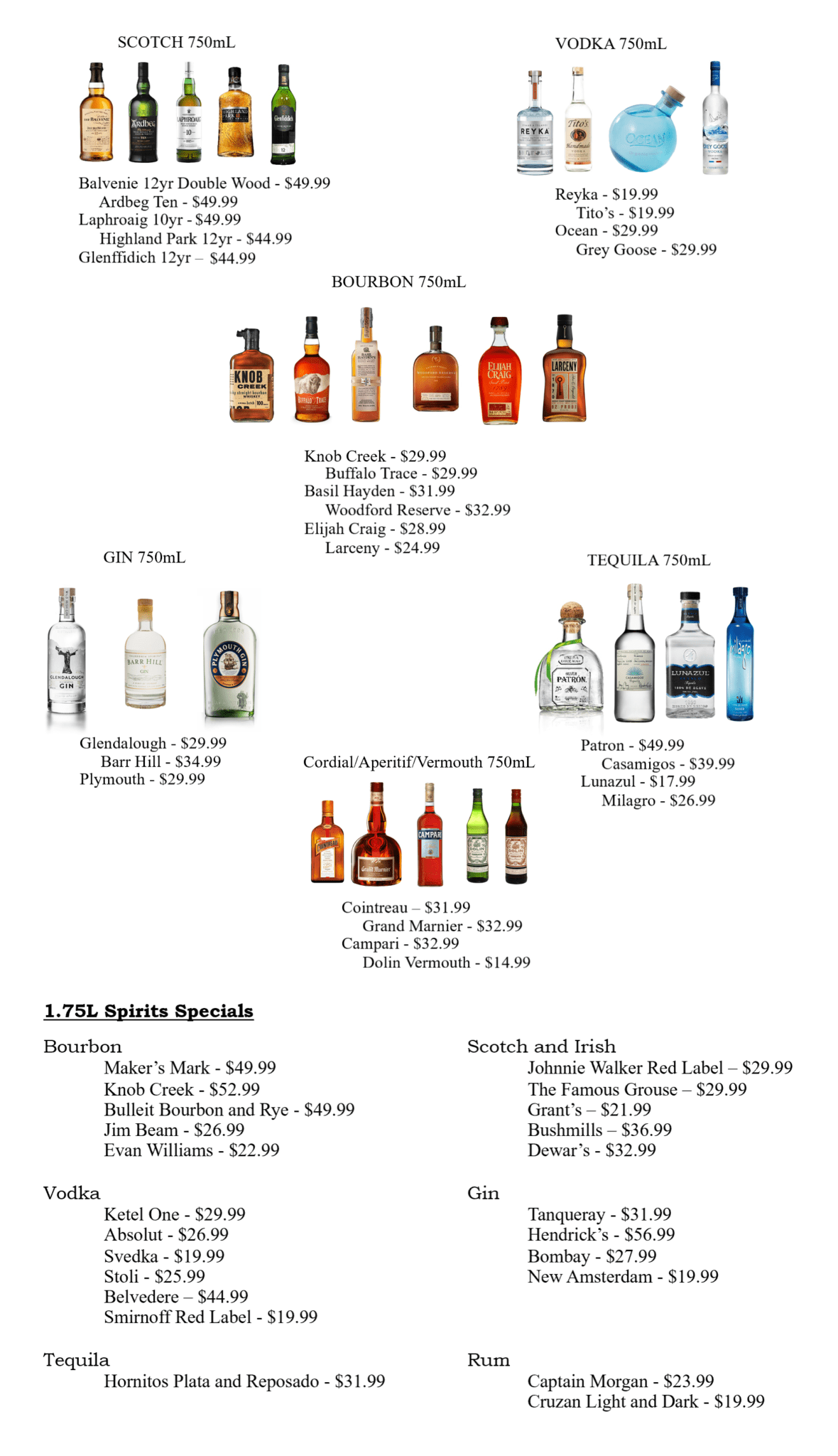 Colonial Spirits of Acton Liquor Store Specials