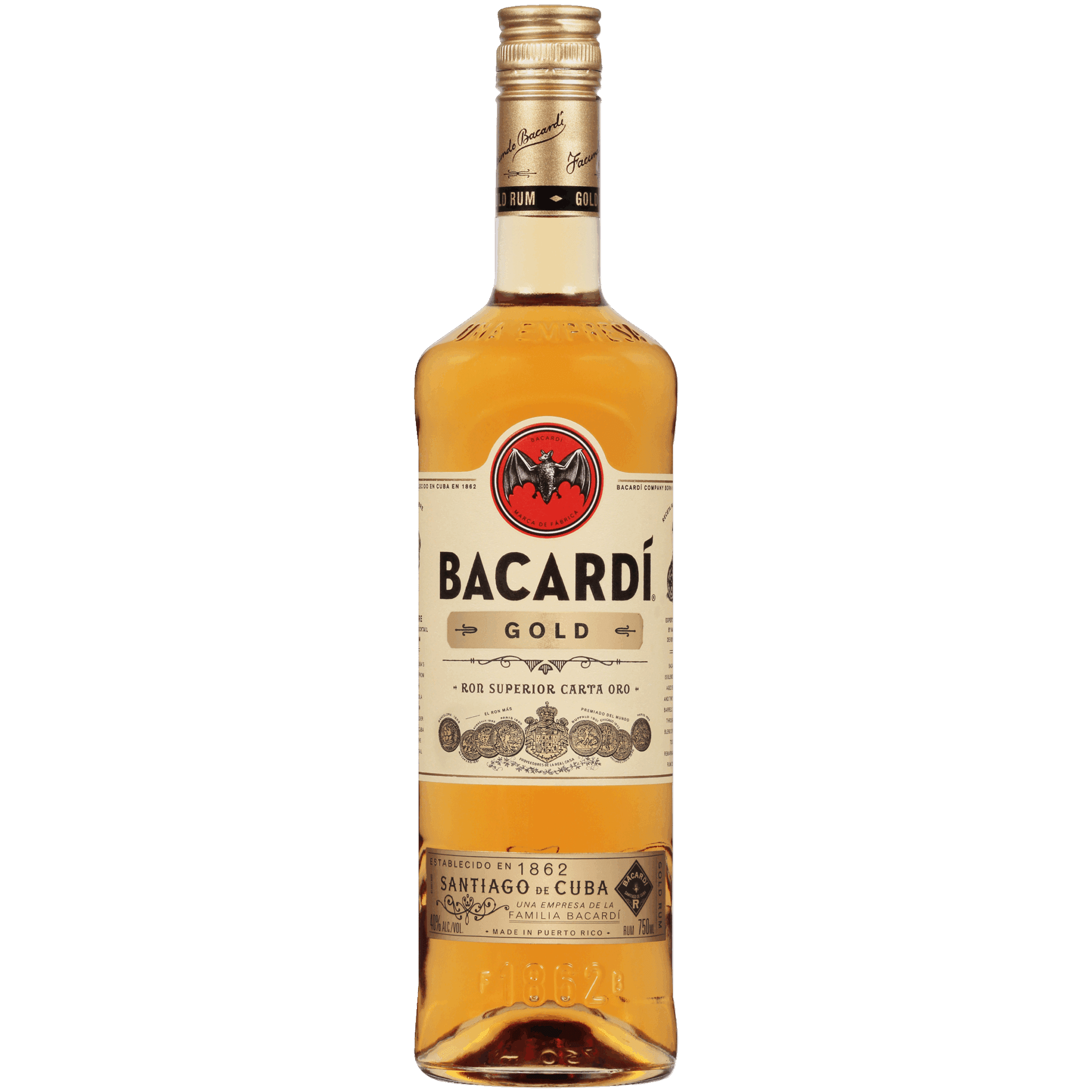 Bacardi Gold Rum - 750ml | Colonial Spirits
