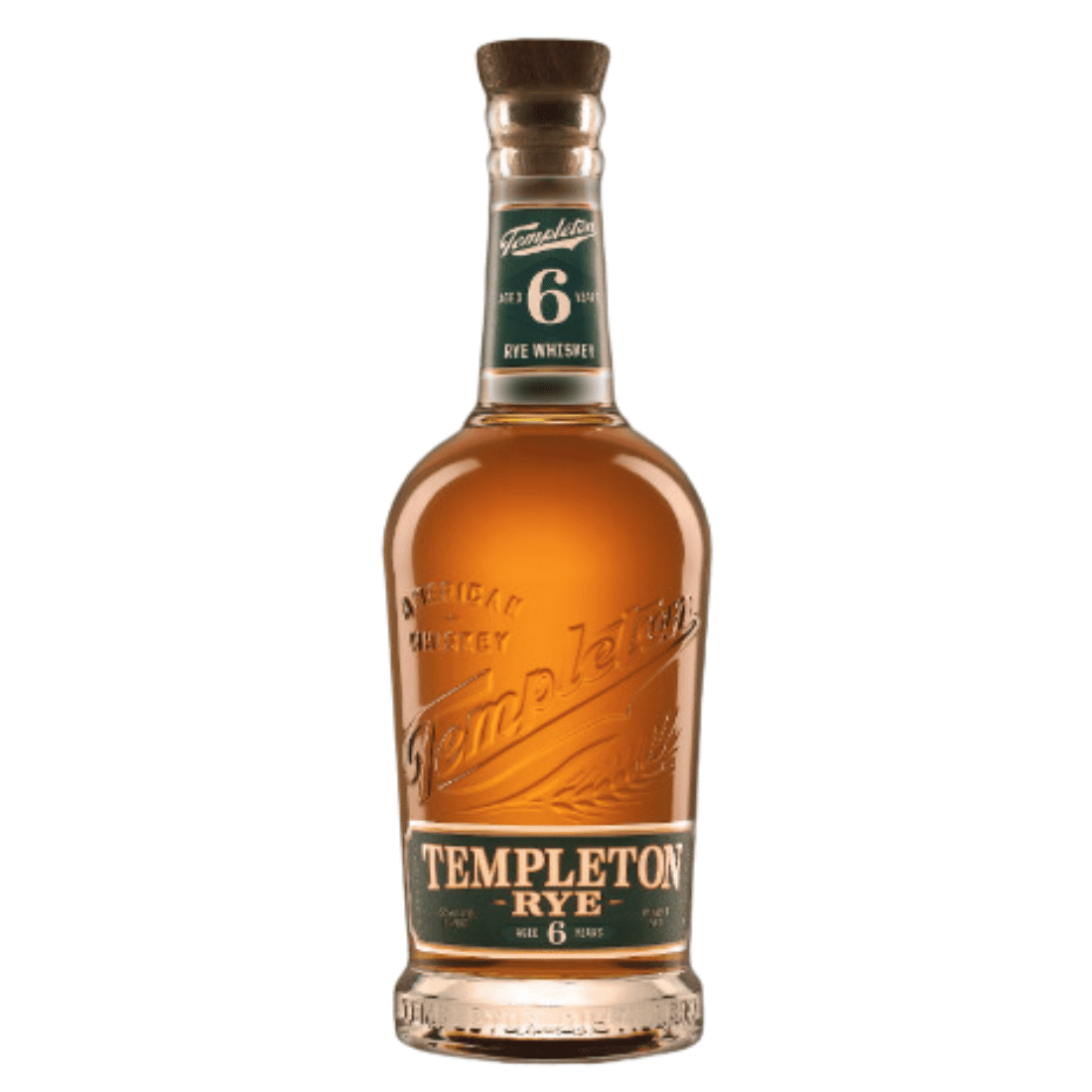 Templeton 6 Year Rye Whiskey